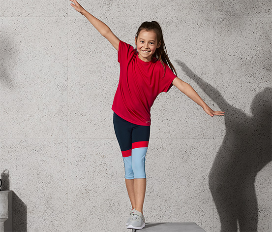 3/4-Sporttights mit recyceltem Material im Set online bestellen