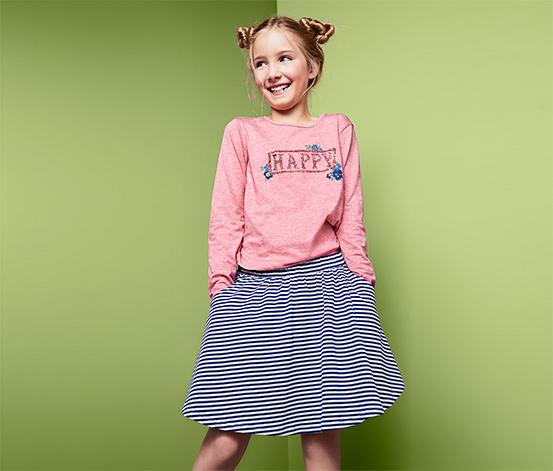 Langarmshirt mit Wendepailletten