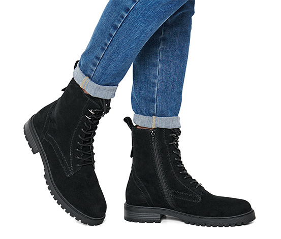 Veloursleder-Boots online bestellen