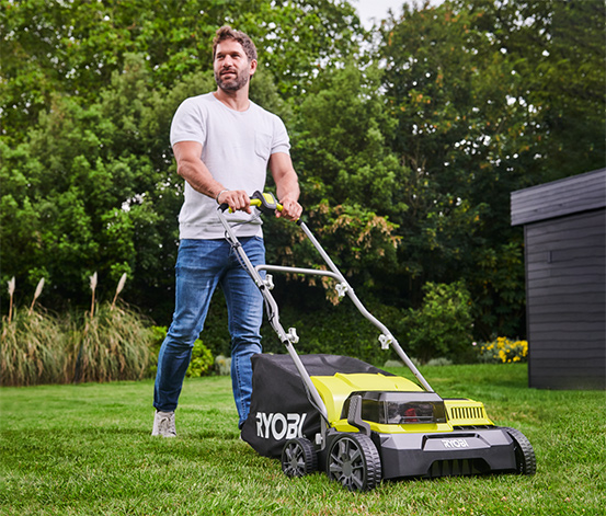 RYOBI Akku-Vertikutierer-Set online bestellen