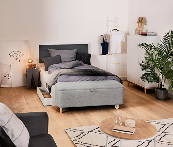 Stauraumbett ca. 140 x 200 cm online bestellen