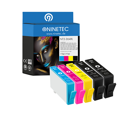 NINETEC Tintenpatrone »NT5-364XL« für HP DeskJet Modelle