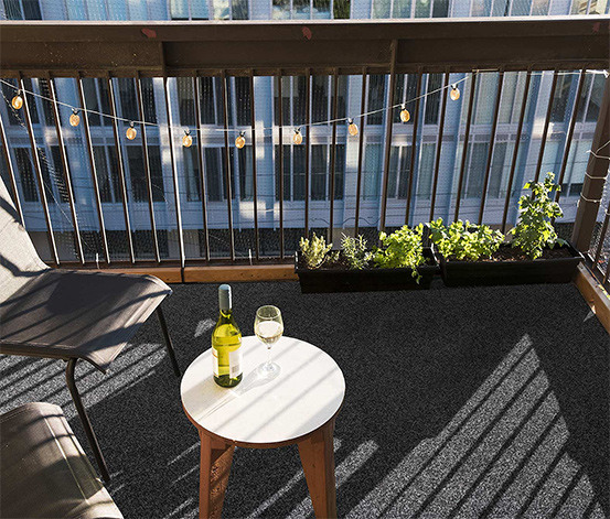 Primaflor Rasenteppich »Park«, anthrazit, 3 x 2 m