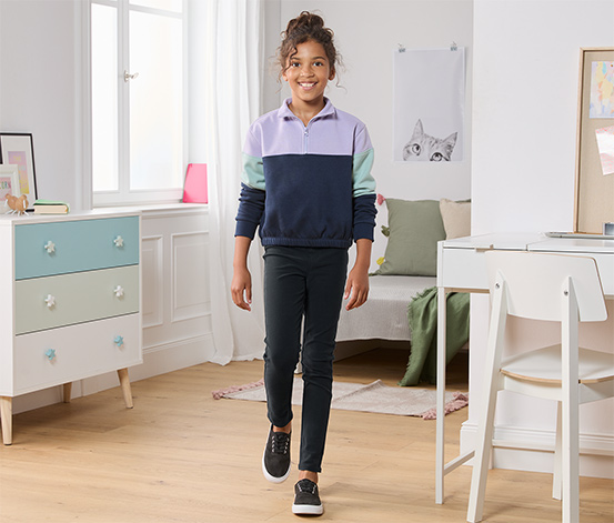 Stretch-Treggings schwarz online bestellen