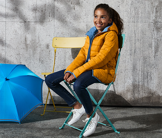 2 in 1 Softshell und Steppjacke gelb online bestellen