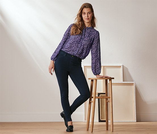 Denim-Jeggings dark blue online bestellen