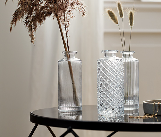 Dekoflaschen-Set aus Glas online bestellen