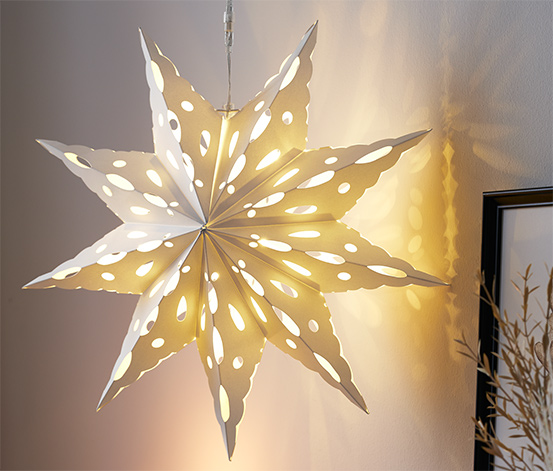 LED-Papierstern mit Akku online bestellen