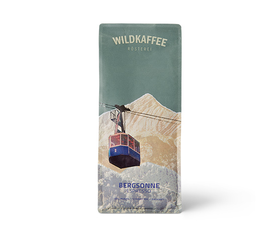 Wildkaffee - Bergsonne Espresso - 1 kg Ganze Bohne