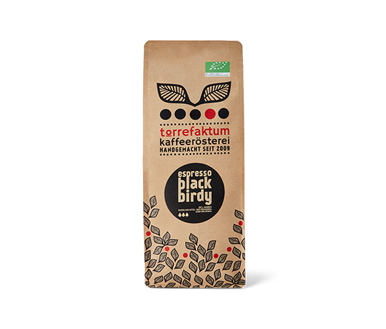 Torrefaktum - Black Birdy Espresso - 500 g Ganze Bohne