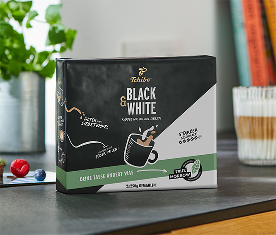BLACK & WHITE - 500 g Gemahlen