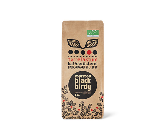 Torrefaktum - Black Birdy Espresso - 250 g Ganze Bohne