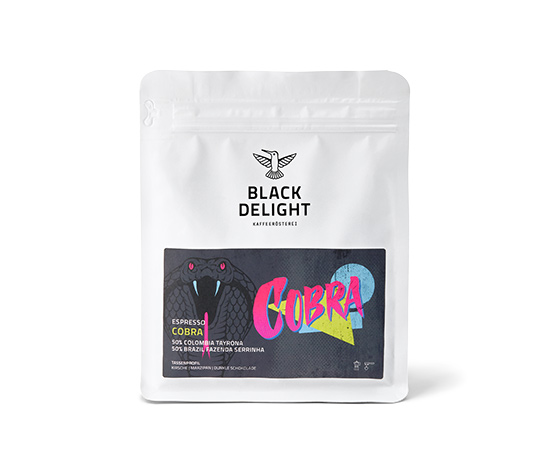Black Delight - COBRA Blend Espresso - 250 g Ganze Bohne