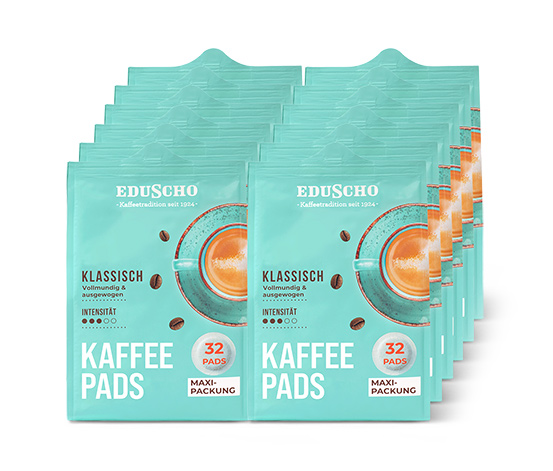 Eduscho Kaffeepads Klassisch - 12x 32 Pads