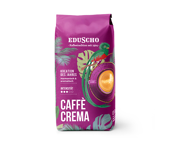 Eduscho Caffè Crema Kreation des Jahres - 1 kg Ganze Bohne