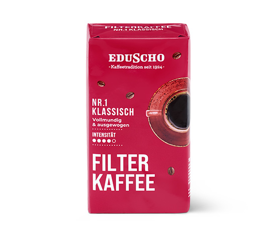 Eduscho Filterkaffee Nr.1 Klassisch - 500 g Gemahlen