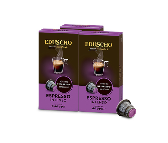 EDUSCHO Espresso Intenso – 30 Kapseln