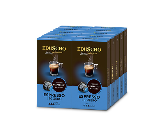 EDUSCHO Espresso Leggero – 100 Kapseln