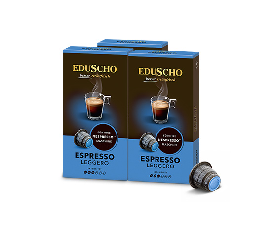 EDUSCHO Espresso Leggero – 30 Kapseln