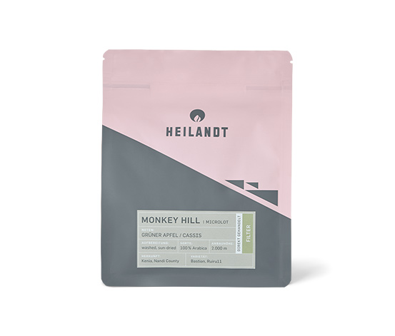 Heilandt - Monkey Hill Filterkaffee - 250 g Ganze Bohne