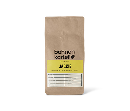 Bohnenkartell - Jackie Filterkaffee - 250 g Ganze Bohne