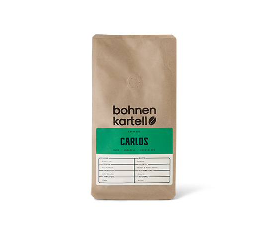 Bohnenkartell - Carlos Espresso  250 g Ganze Bohne