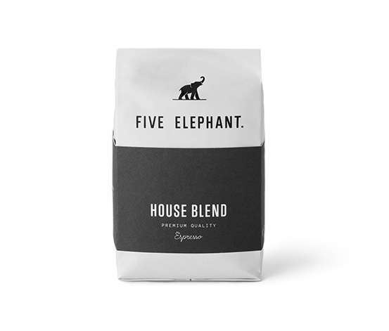 Five Elephant - House Blend Espresso - 250 g Ganze Bohne