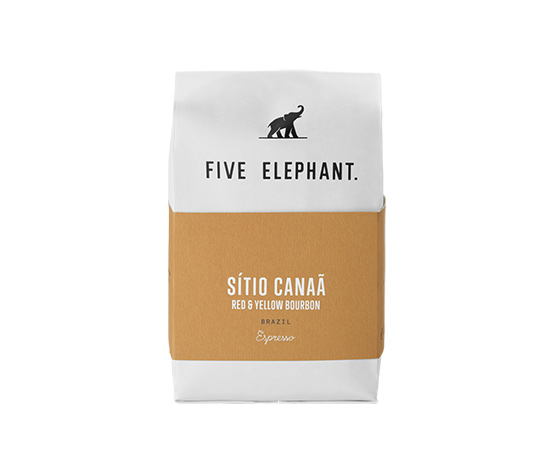 Five Elephant - Sitio Canaa Espresso - 250 g Ganze Bohne