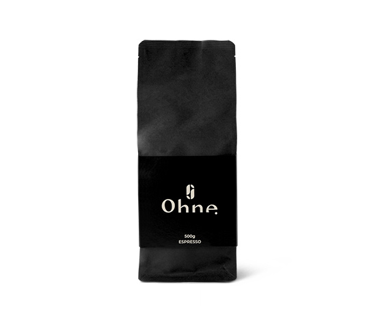 OHNE Coffee - Äthiopien Espresso, entkoffeiniert - 500 g Ganze Bohne