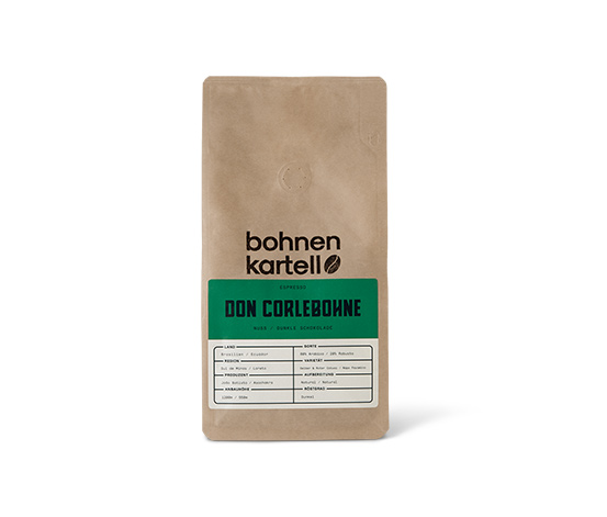 Bohnenkartell - Don Corlebohne Espresso - 250 g Ganze Bohne