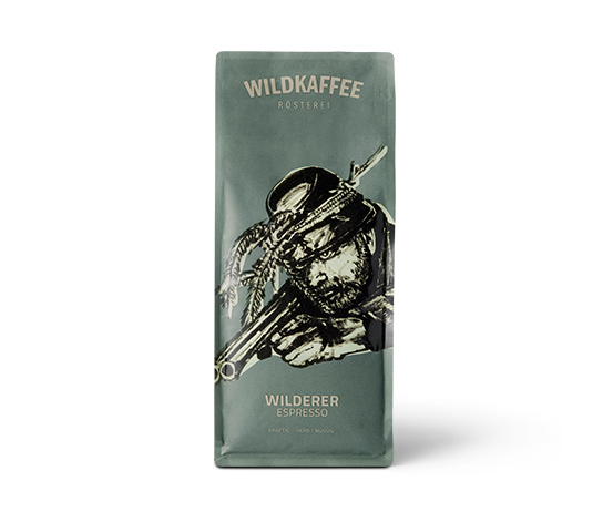Wildkaffee - Wilderer Espresso - 1 kg Ganze Bohne