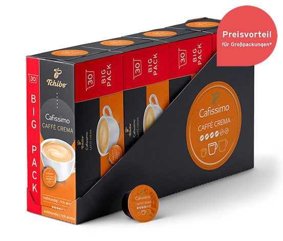 Caffè Crema vollmundig – 120 Kapseln