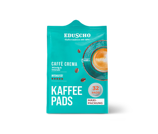 Eduscho Kaffeepads Caffè Crema online bestellen QV7196 Eduscho Kaffeepads Caffè Crema online bestellen QV7196
