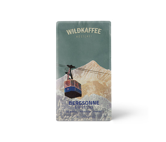 Wildkaffee - Bergsonne Espresso - 350 g Ganze Bohne