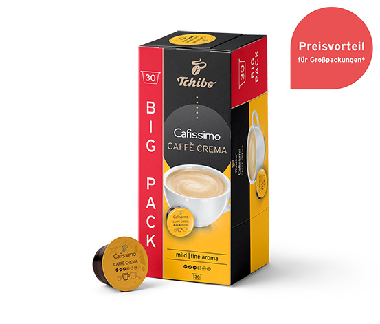 Caffè Crema mild – 30 Kapseln