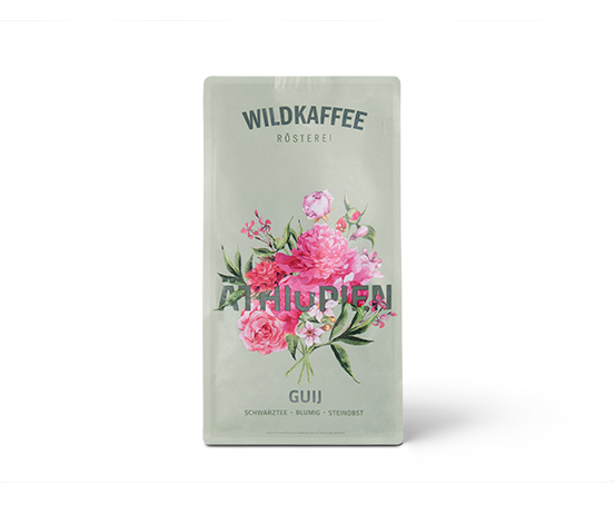 Wildkaffee - Äthiopien Guji Omni-Roast - 350 g Ganze Bohne