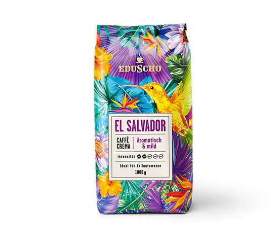 Eduscho Caffè Crema El Salvador - 1 kg Ganze Bohne