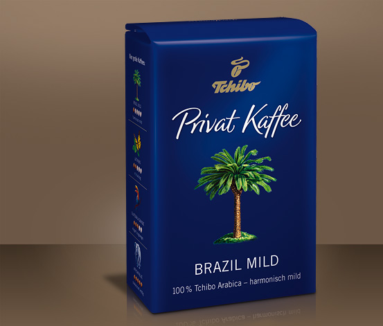 Privat Kaffee Brazil Mild – zrnková káva