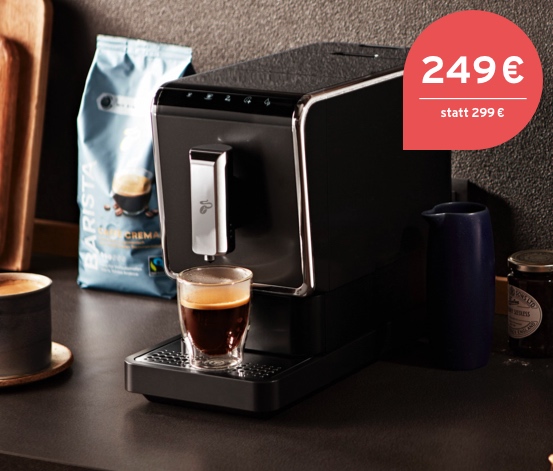 Tchibo Kaffeevollautomat »Esperto Caffè«, Anthrazit