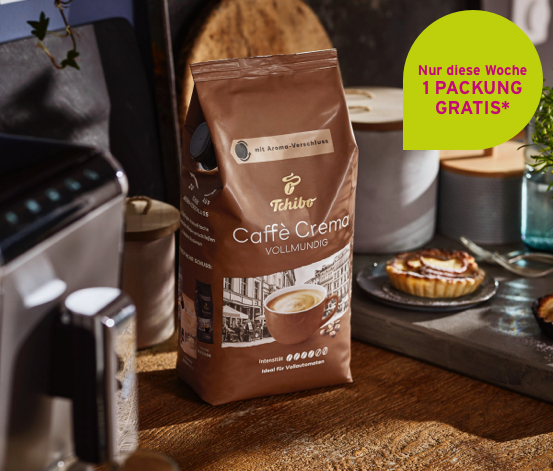 Caffè Crema Vollmundig – 8x 1 kg Ganze Bohne