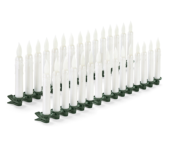 30 LED-Weihnachtsbaumkerzen von Tchibo - 