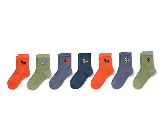7 Paar Kleinkinder-Socken online bestellen bei Tchibo 656501
