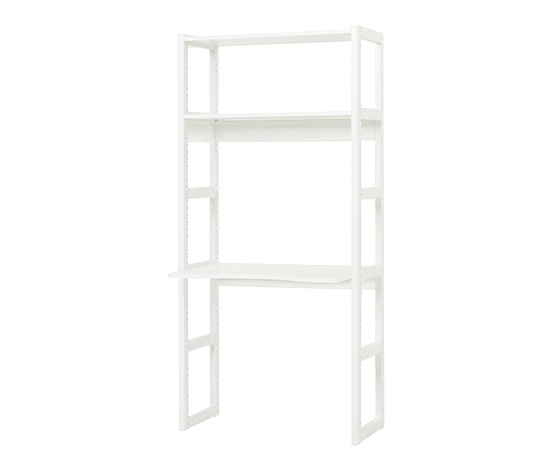 Regal »Storey« mit Tischplatte ca. 80 cm weiß online bestellen QV8226