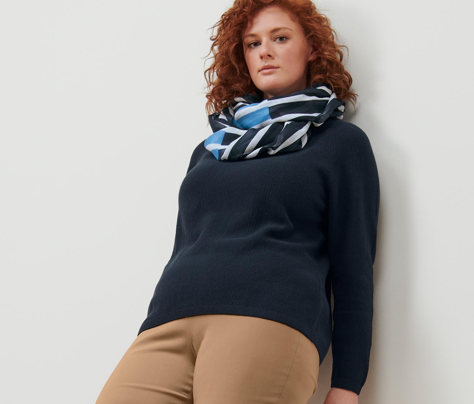 Thumbnail - Tchibo - Strickpullover - Damen - Gr. S - dunkelblau