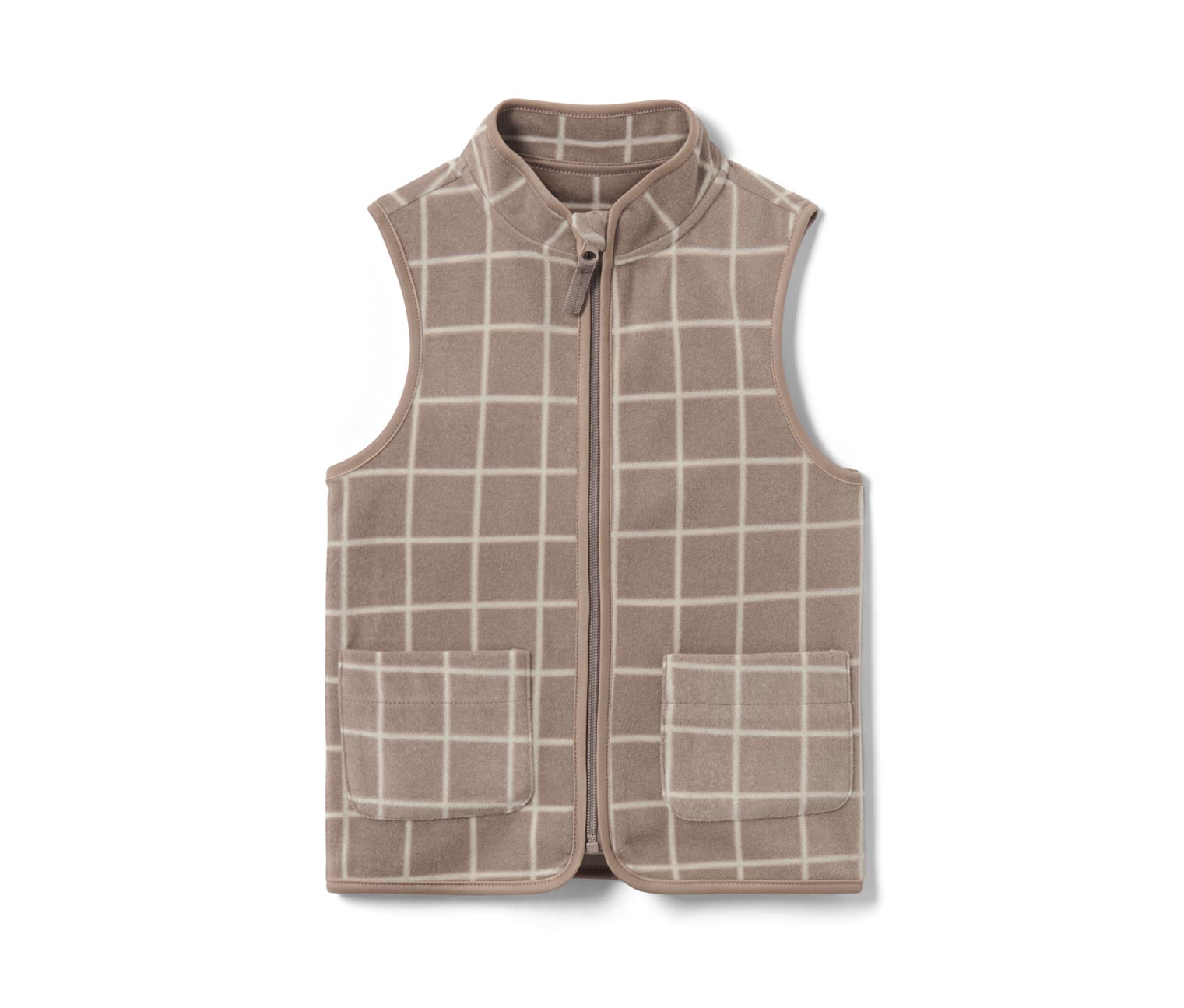 Thumbnail - Tchibo - Kinder-Fleeceweste - Herren - Gr. 98/104 - beige