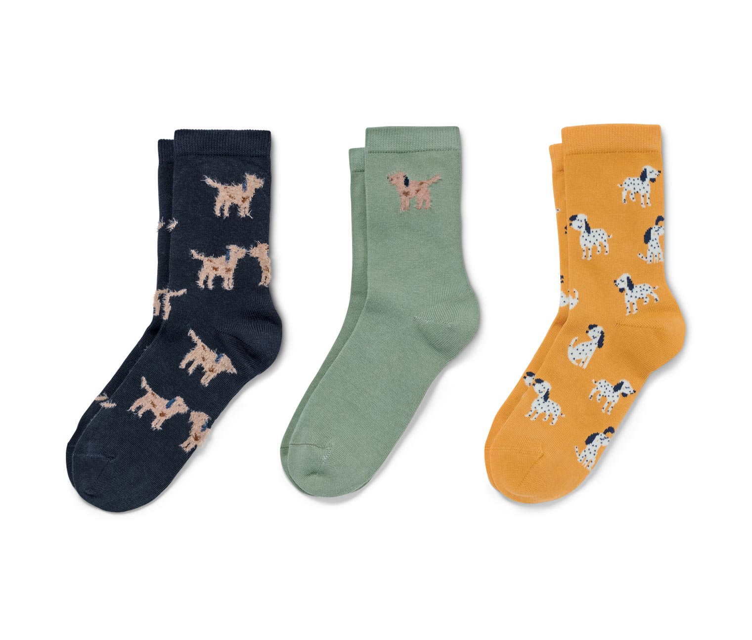 Thumbnail - Tchibo - 3D-Kinder-Socken mit Flausch-Garn - Herren - Gr. 23-26 - dunkelblau/jacquard