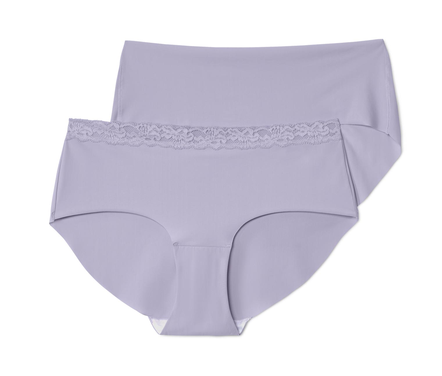 Thumbnail - Tchibo - 2 Magic-Cut-Pantys - Damen - Gr. L - lila