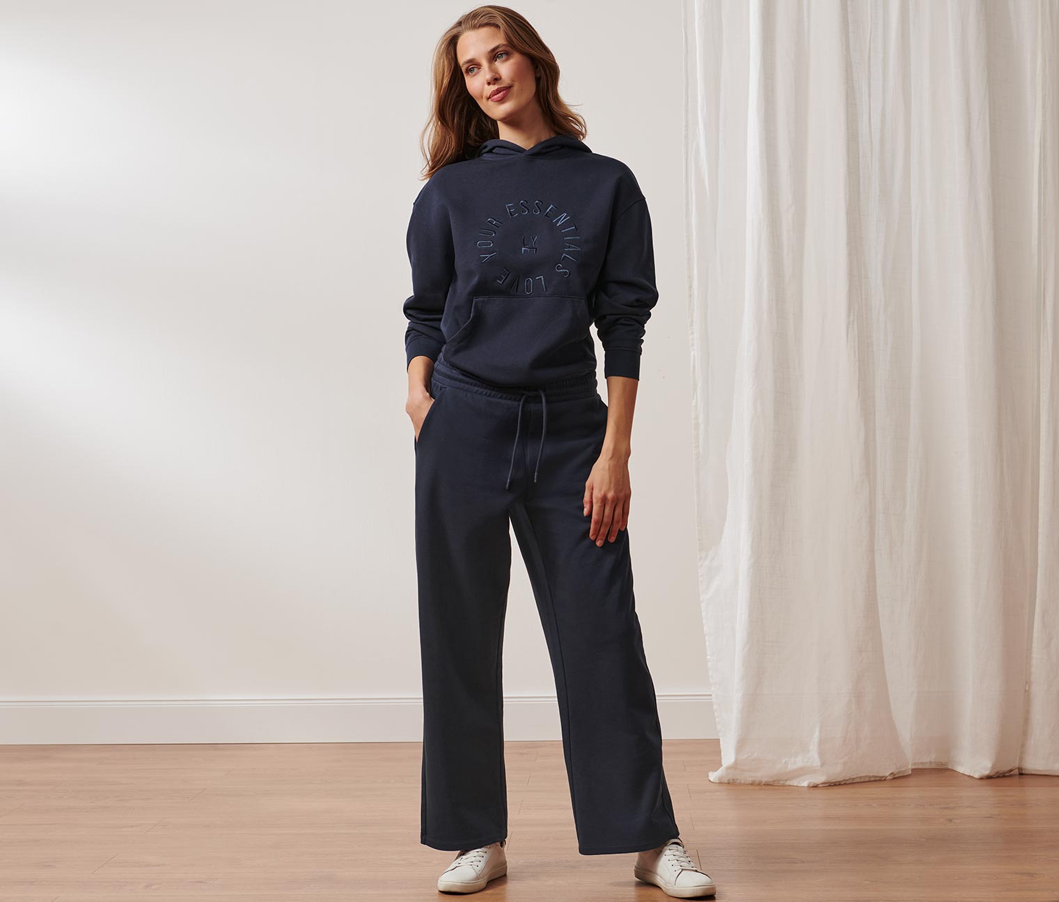 Thumbnail - Tchibo - Hoodie - Damen - Gr. S - dunkelblau