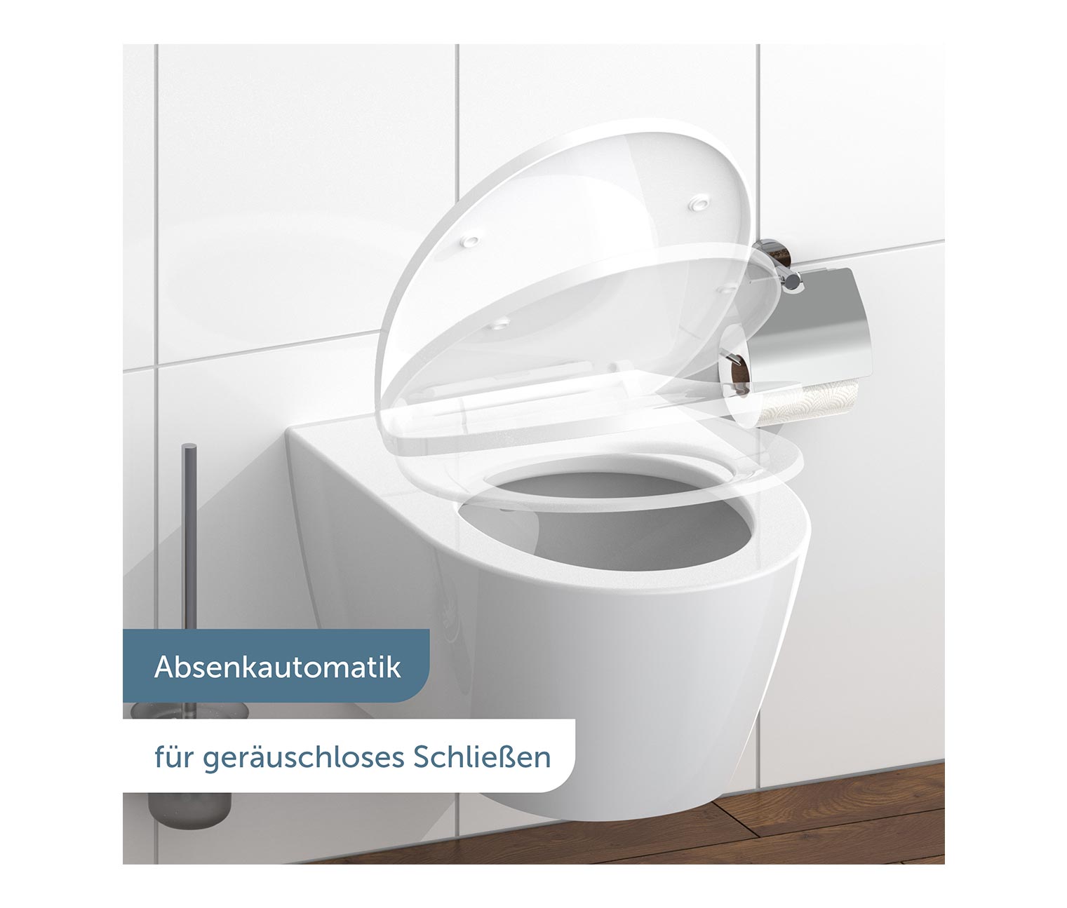 Thumbnail - Tchibo - Duroplast WC-Sitz mit LED Nachtlicht - weiß