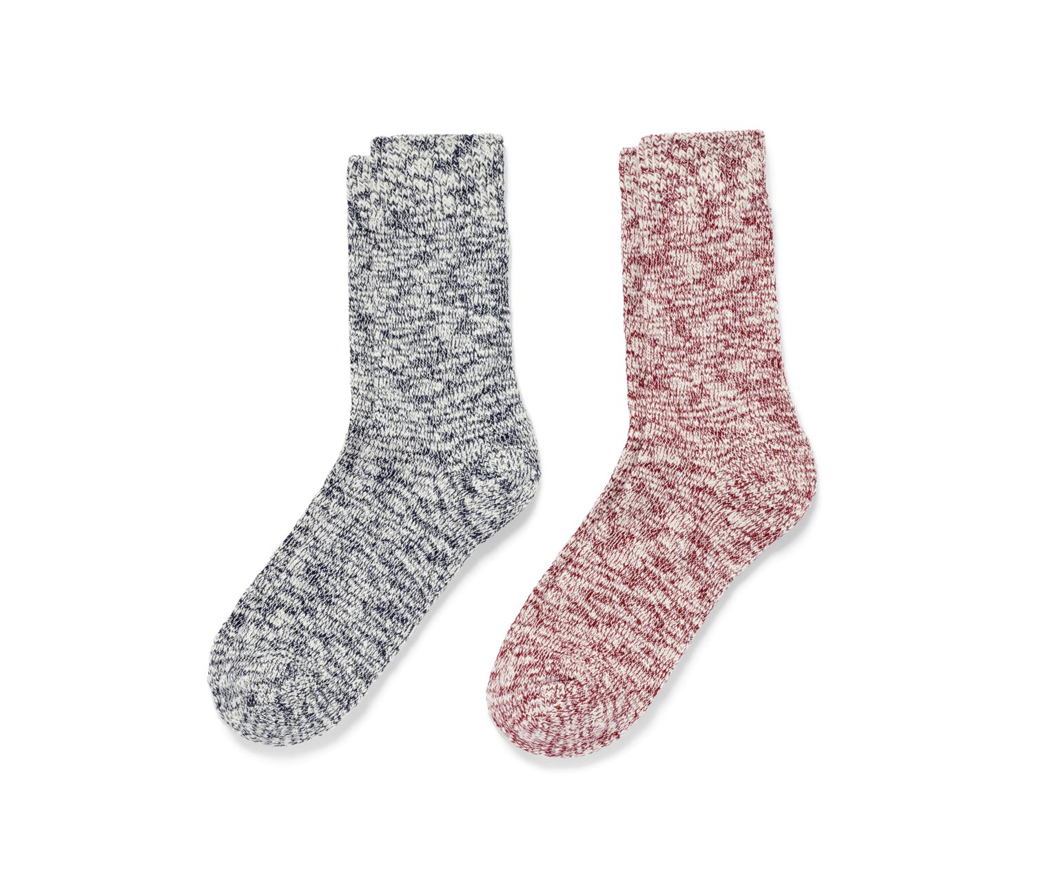 Thumbnail - Tchibo - 2 Paar Stricksocken - Damen - Gr. 39-42 - dunkelblau